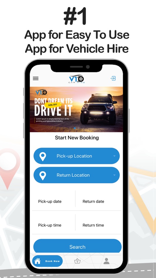 V1 Car Hire & Vehicle Rental - 3.0 - (iOS)