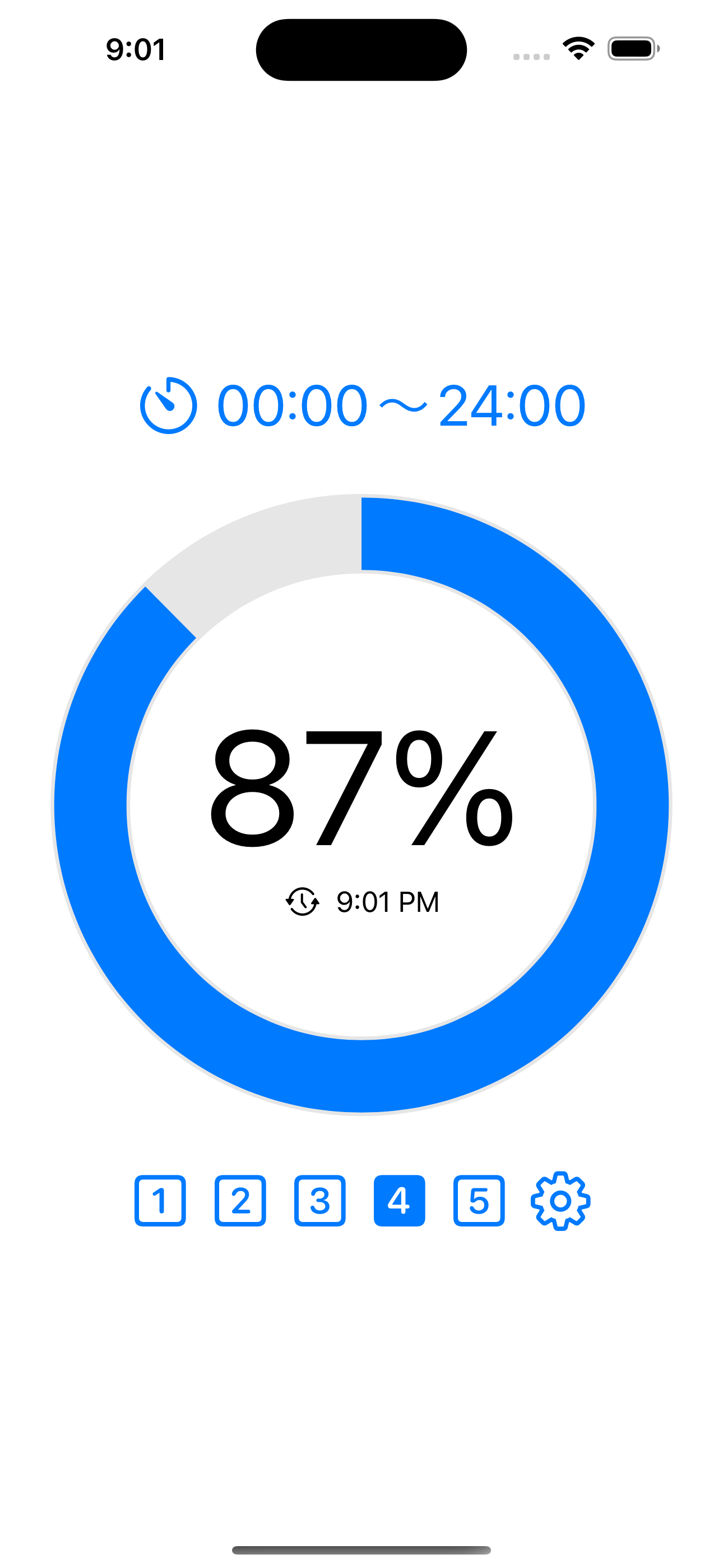 Percent Clock 2
