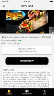 pizza hot seaham iphone screenshot 3