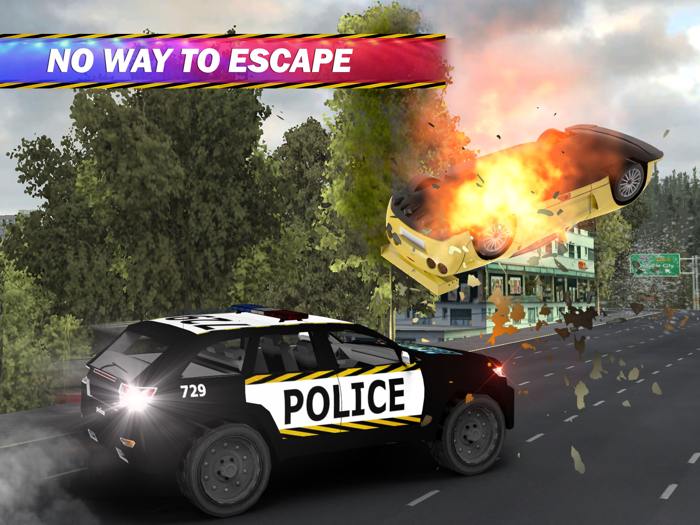 Police Car Chase  Hot Pursuit