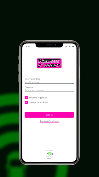 West Motor Connect Screenshot