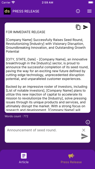 Content Creator Apps Screenshot