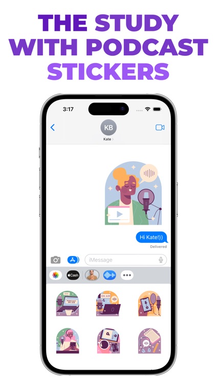 The Study with Podcast sticker