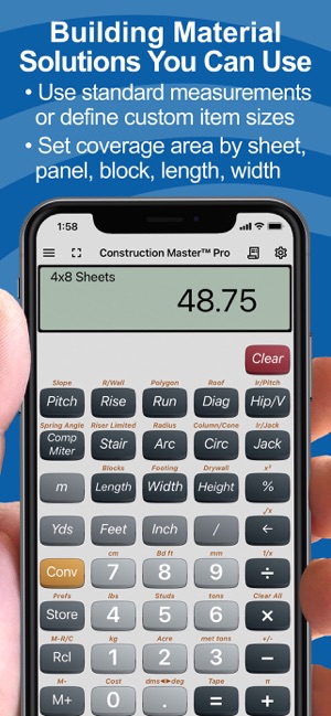 Construction Master Pro Calc on the App Store