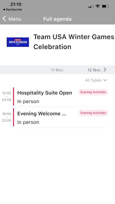 Screenshot #2 pour USOPC Events