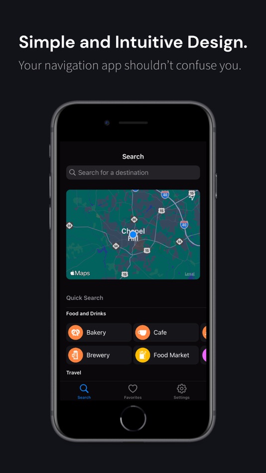#2. Navvy - Arrow Navigation (iOS) 由: Samuel Shi