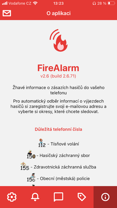 FireAlarm Screenshot