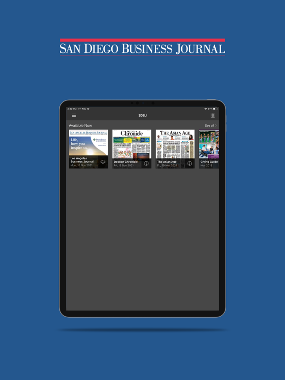 Screenshot #4 pour San Diego Business Journal