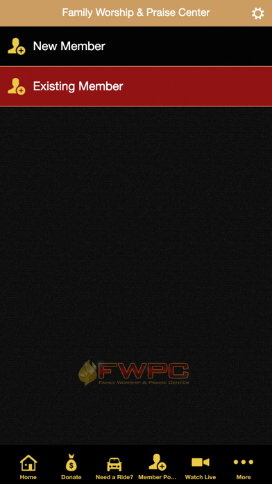 Family Worship & Praise Center Screenshot