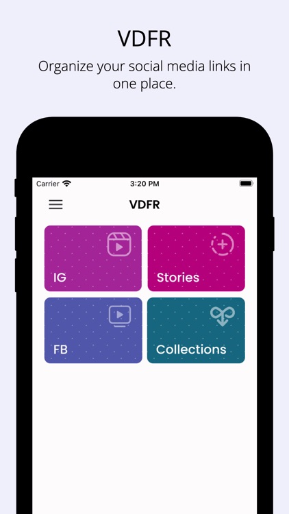 VDFR - Videos Stories