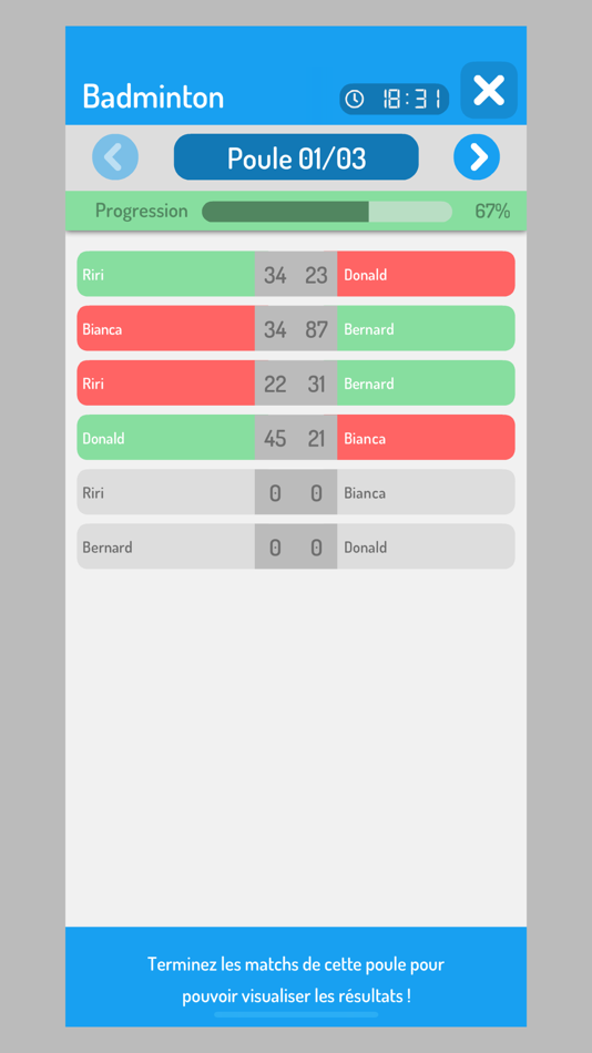 #6. GTournois (iOS) 来自: Christophe Auclair