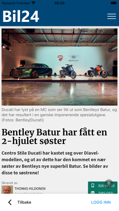 Bil24 Screenshot
