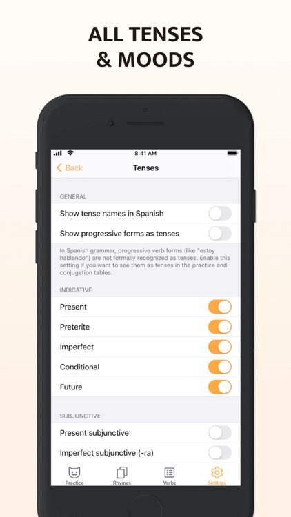 ConjuGato: Learn Spanish Verbs screenshot-4