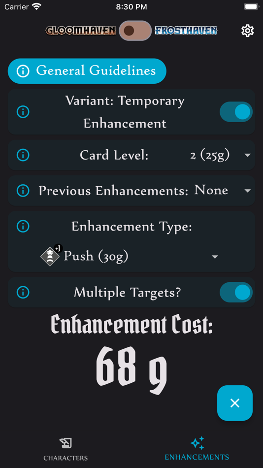 #4. Gloomhaven Utility (iOS) 由: Garrison Siberry