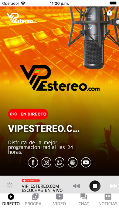 Vip Estéreo - Radio Screenshot