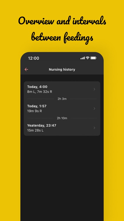 Papú! Nursing timer, L+R side screenshot-3