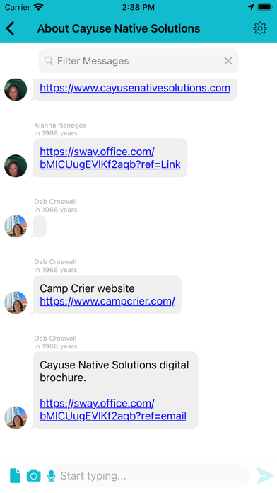 CNS Camp Crier Screenshot