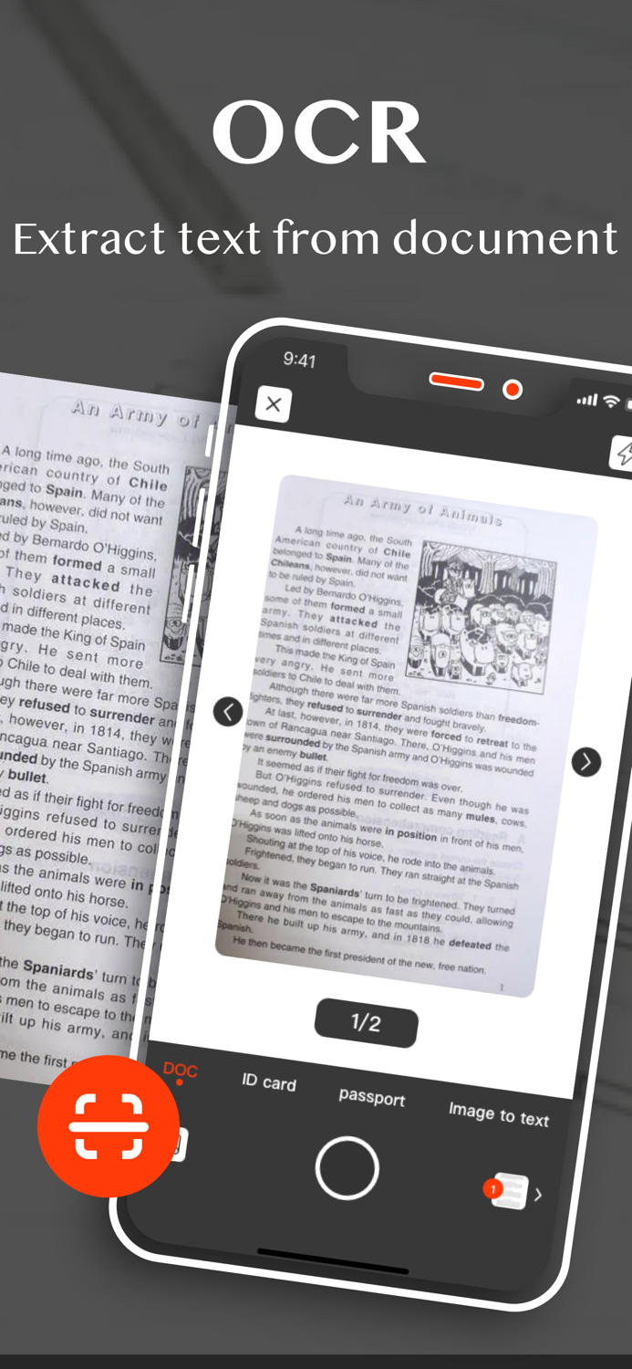 ScanDocX-PDFandDoc Scanner app