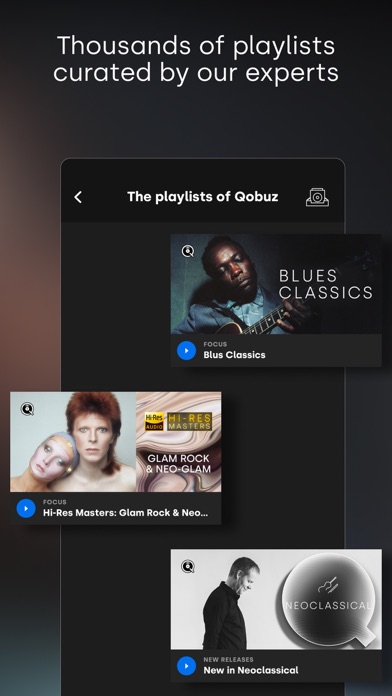 Qobuz: Music & Editorial Screenshot