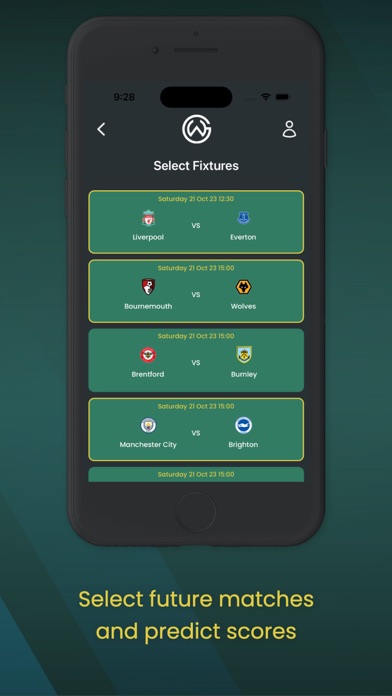 Gameweek: Football Predictor Screenshot