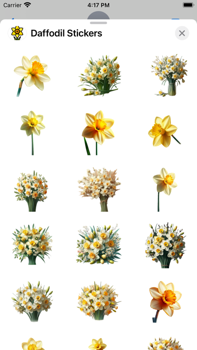 Daffodil Stickersのおすすめ画像1