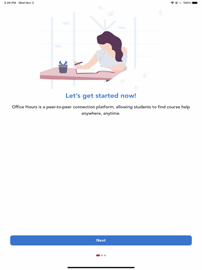 Oh - connect to tutor or learn