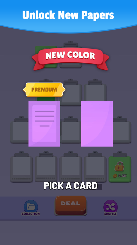 #5. Paper Shuffle Sort (iOS) Podle: Sablo Studio