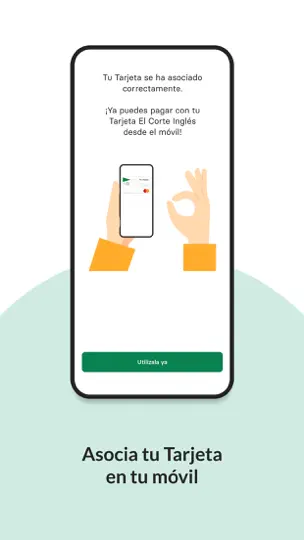 Captura de pantalla de Tarjeta El Corte Inglés en iPhone 1