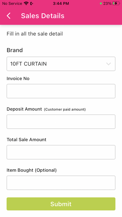 SAPU Merchant App Screenshot