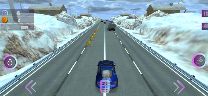 City Car Driver Traffic Race
