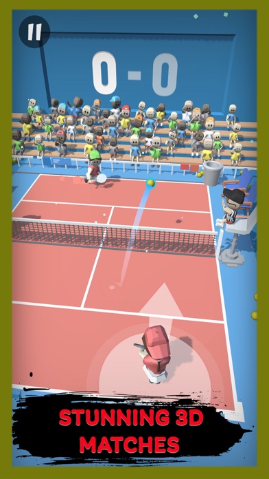 World of Tennis Tournament 3D Screenshot