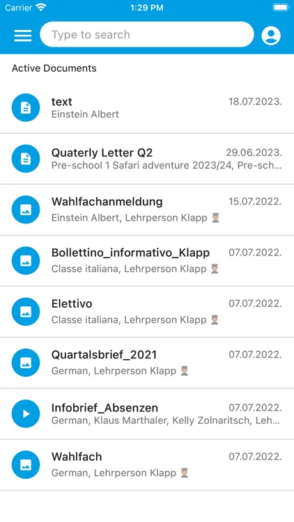 Klapp - School communication screenshot-4