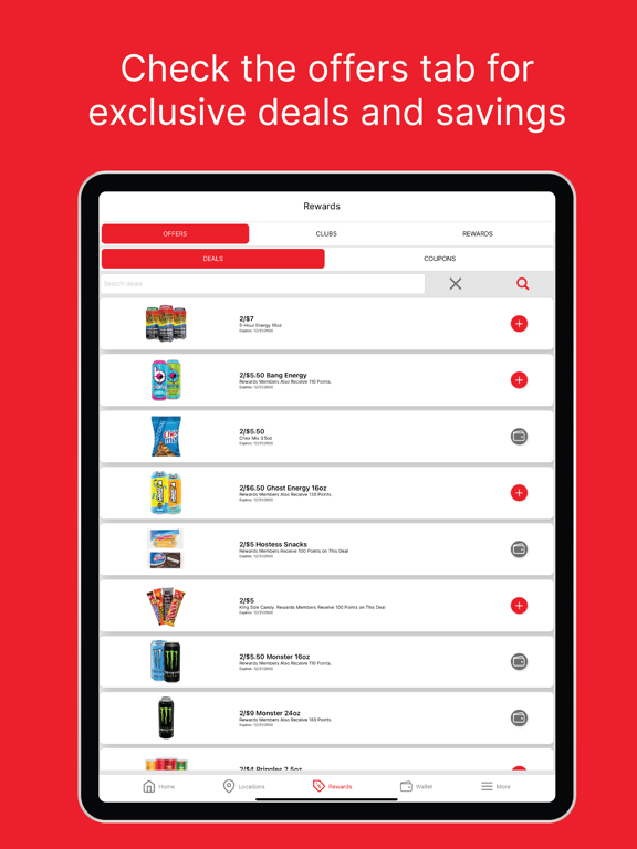 Wow Rewards iPad screenshot 3 - Business app