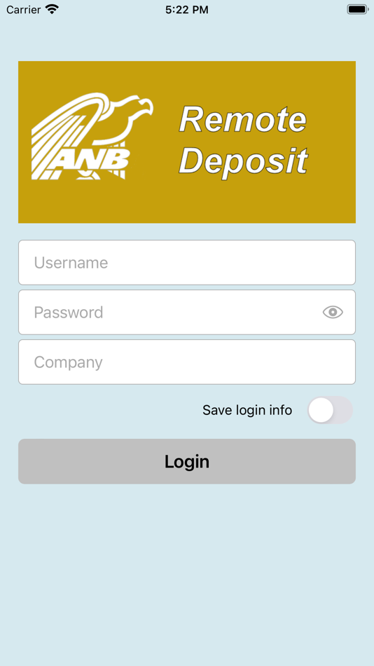 #1. ANB Remote Deposit (iOS) Podle: American National Bank - ANB