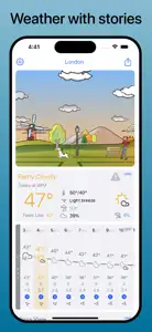 Cartoon Weather screenshot #2 for iPhone