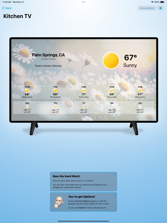 Screenshot #6 pour 1Glance Weather