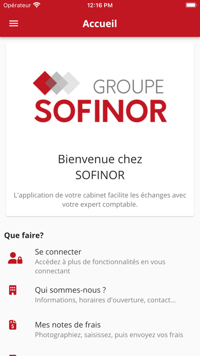 SOFINOR Screenshot