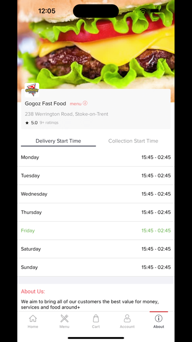 Gogoz Fast Food Screenshot
