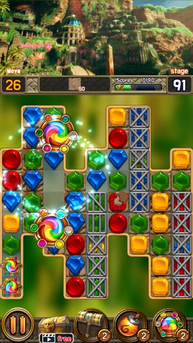 Jewel Paradise : match 3 Screenshot