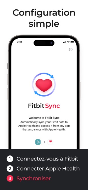 Fitbit to Apple Health Sync · dans l'App Store