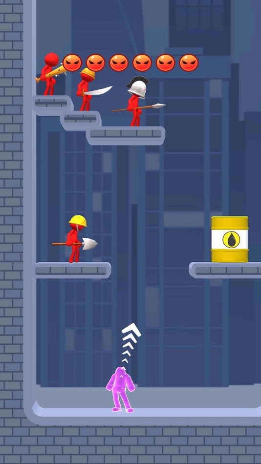 #1. Blob Ninja Fight - Stickman (iOS) Podle: HERO LINKAGE