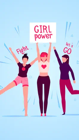 Game screenshot Girl Power Stickers! mod apk