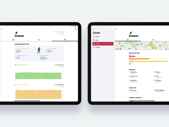 Zones for Training iPad app afbeelding 2