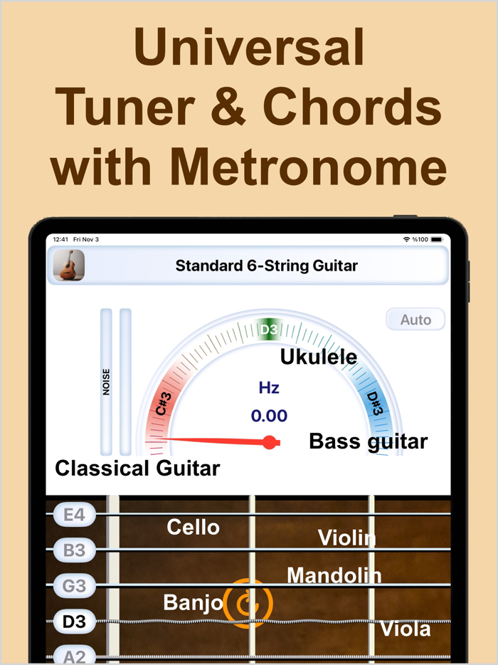 Universal Tuner and Chords