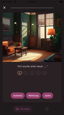 Game screenshot German A1, A2 vocabulary hack
