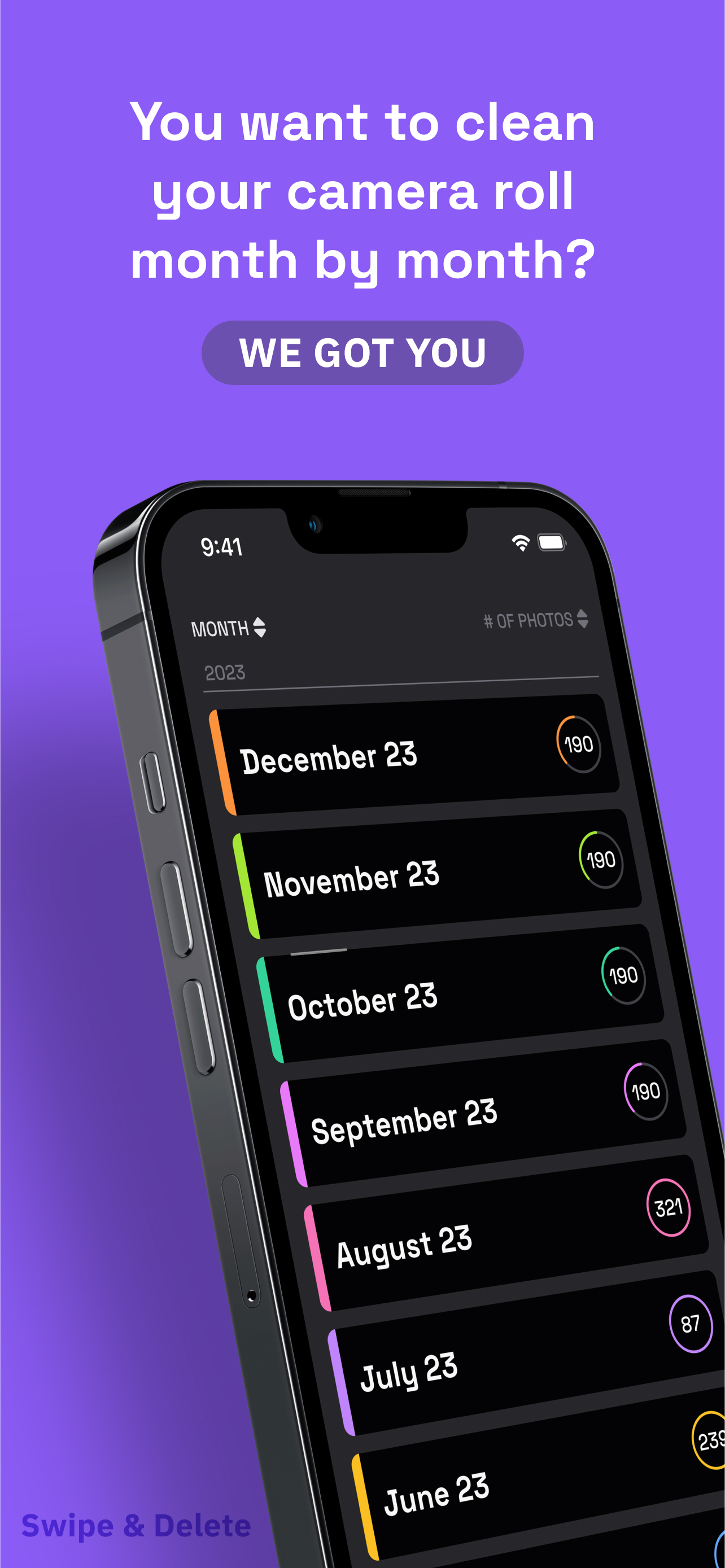 Swipe Delete: Photo Declutter