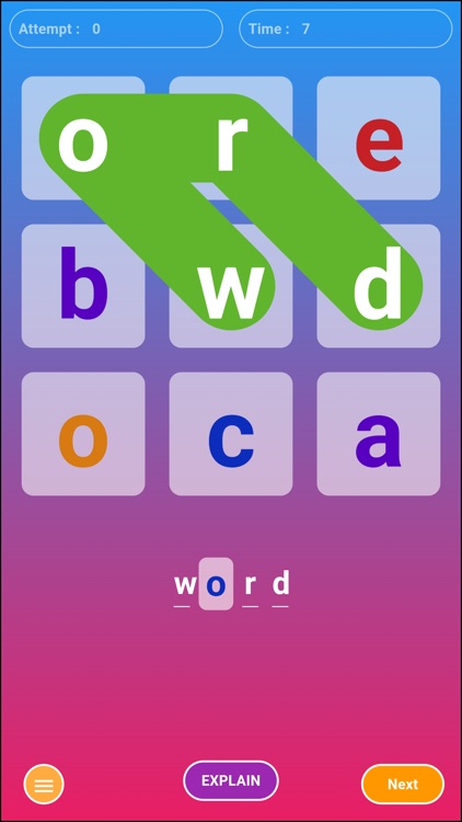 Wordsss - One Finger Word