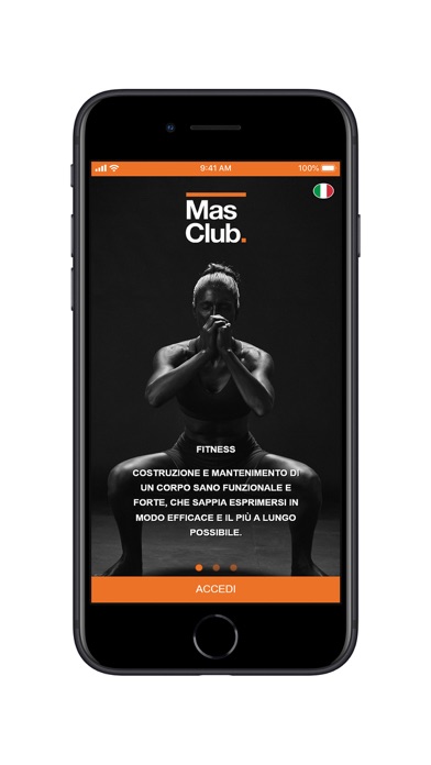Mas Club Fitness Screenshot