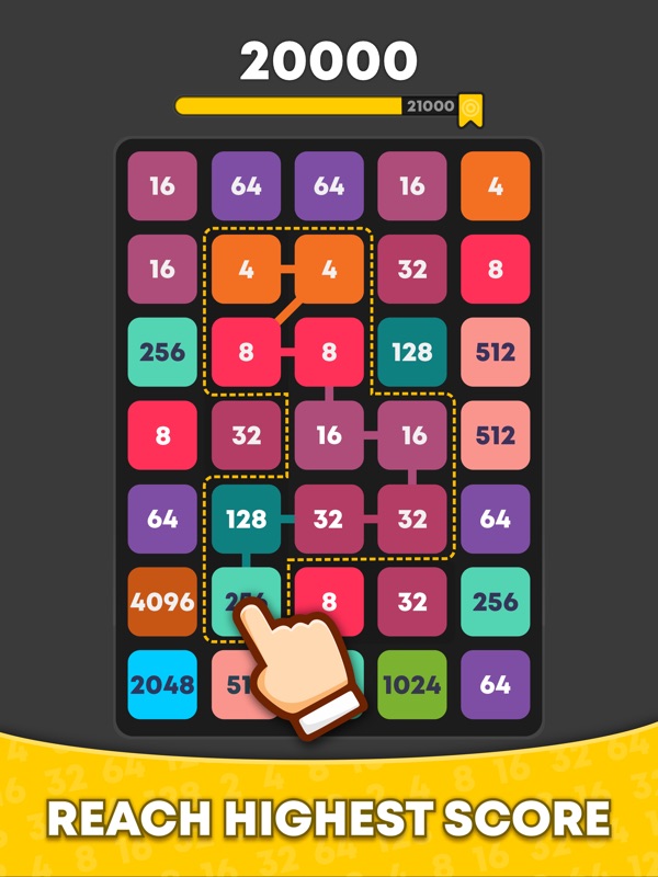 Number Match: 2048 Puzzle screenshot 8