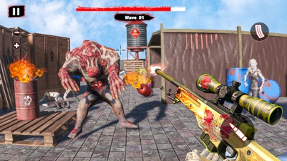 Zombie Sniper FPS Action game Screenshot